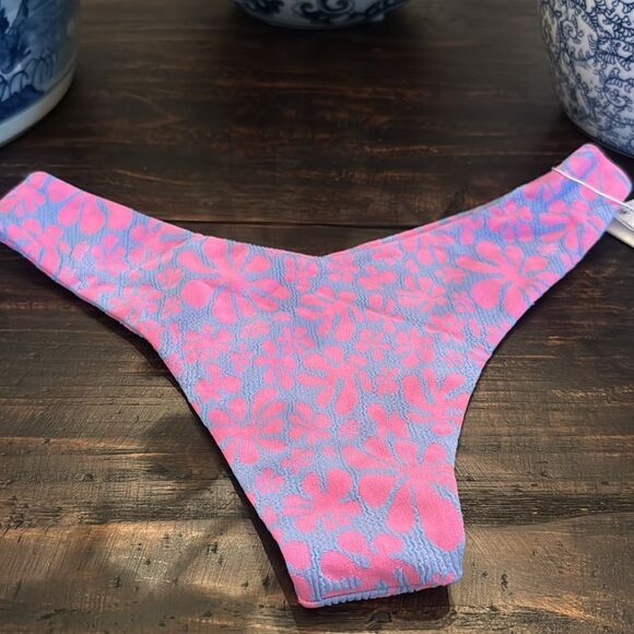 NWT Kulani Kinis V-CUT BIKINI BOTTOMS IN CRINKLE KISMET - Picture 6 of 6